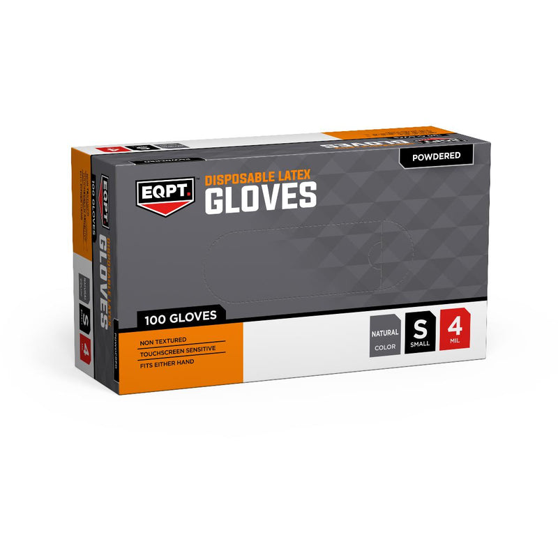 EQPT Powdered Latex Industrial Gloves