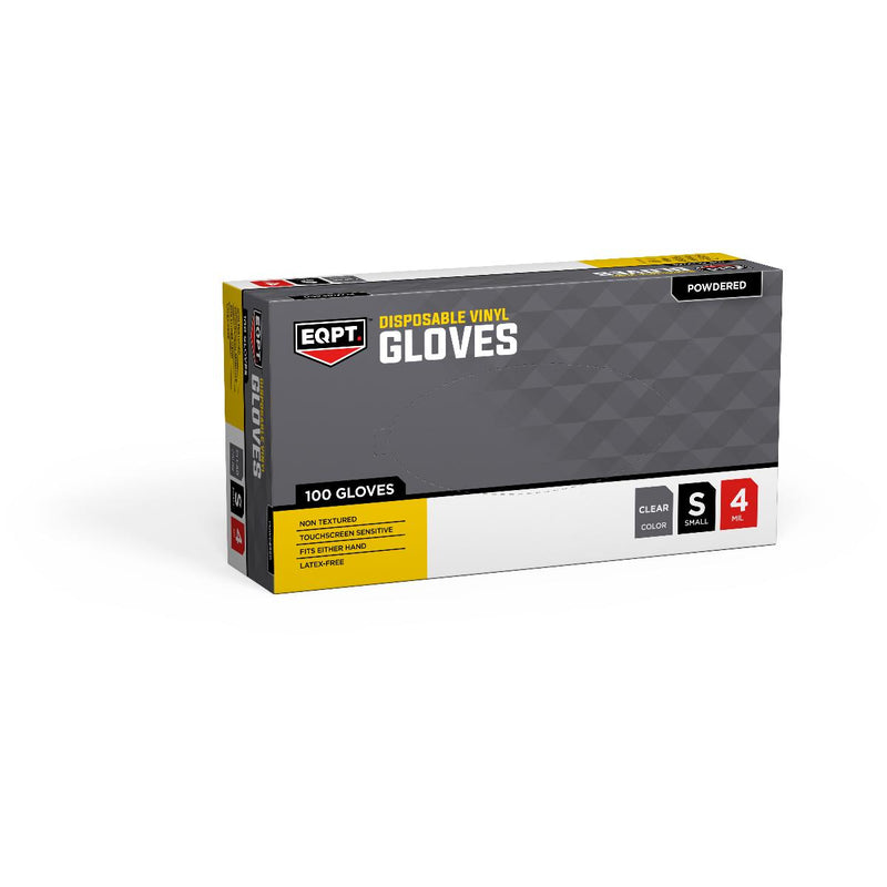 EQPT Powdered Vinyl Industrial Gloves
