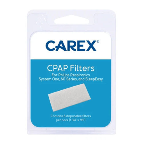 CPAP Filter  Pk/6  Carex System One Ultra Fine Filters