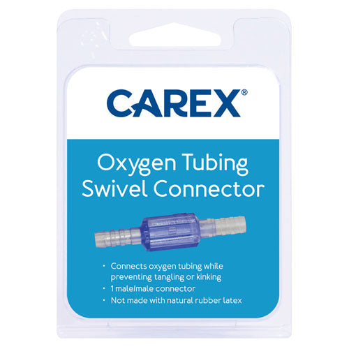 Oxygen Tubing Swivel Connector 1 Male/Male Connector