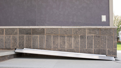 Gateway Solid Surface Portable 3G Ramp  8'  Aluminum