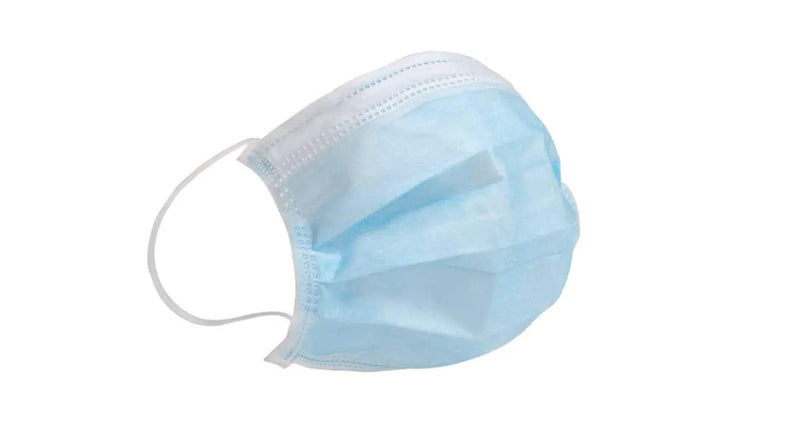 Intco 3-Ply ASTM Level 2 Medical Face Mask (Blue), 2000/Case