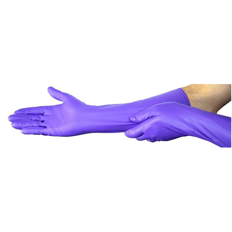 400/CS Purple Powder-Free Nitrile Exam Gloves by Kimberly Clark