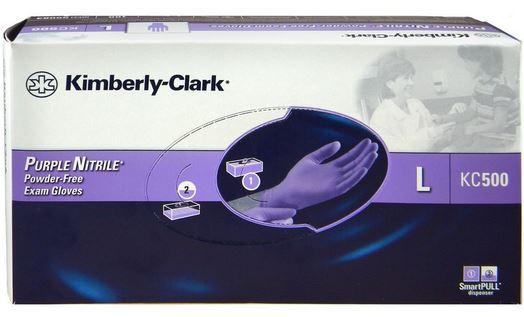 500/CS KC500 Purple Nitrile-XTRA Powder-Free Exam Gloves