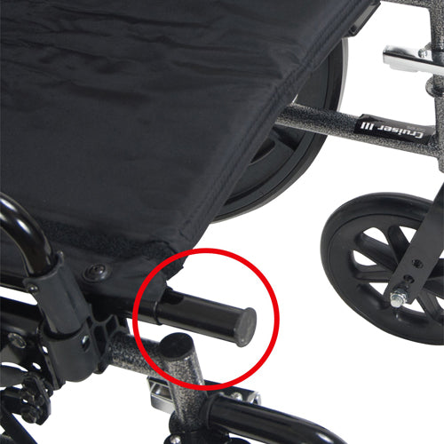 K3 Wheelchair Ltwt 20  w/DDA & ELR&