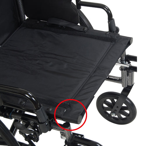 K3 Wheelchair Ltwt 16  w/DDA & S/A Footrests  Cruiser III