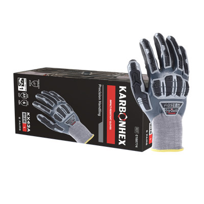 KARBONHEX KX43A Purpose Built Impact-Resistant Gloves – Precision Handling