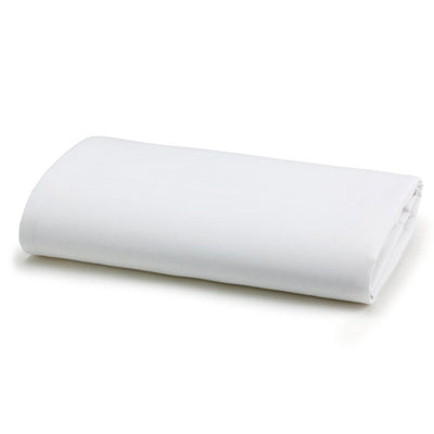 Muslin Flat Sheet  White Dozen