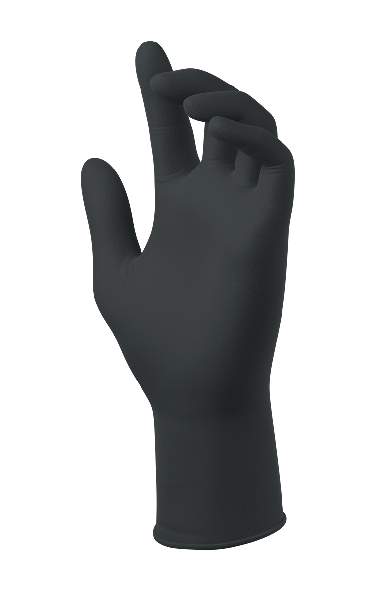 500/CS MegaMan Biodegradable Nitrile Exam Gloves with DriTek® and EcoTek®