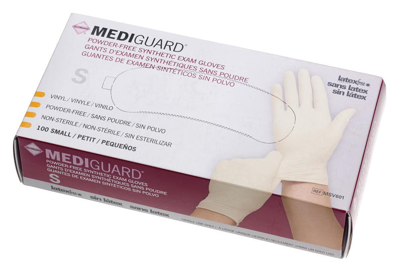 MediGuard Powder-Free Stretch Vinyl Exam Gloves
