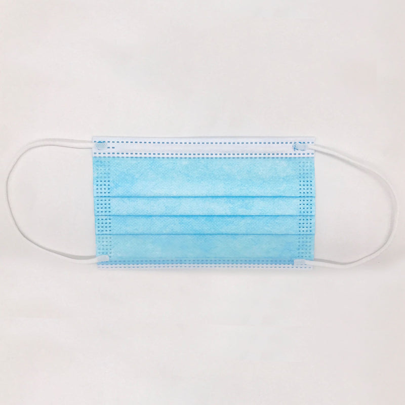 MagiCare Kids Made in USA 3-Ply ASTM Level 3 Non-Medical Face Masks for Children (Blue), 3000/Case