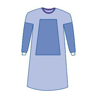 Sirus Sterile Fabric-Reinforced Surgical Gowns with Set-In Sleeve