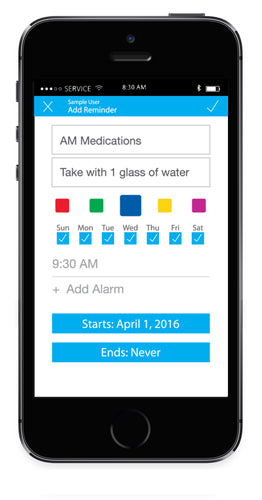 iChoice Med-Reminder Plus with Smart notifications