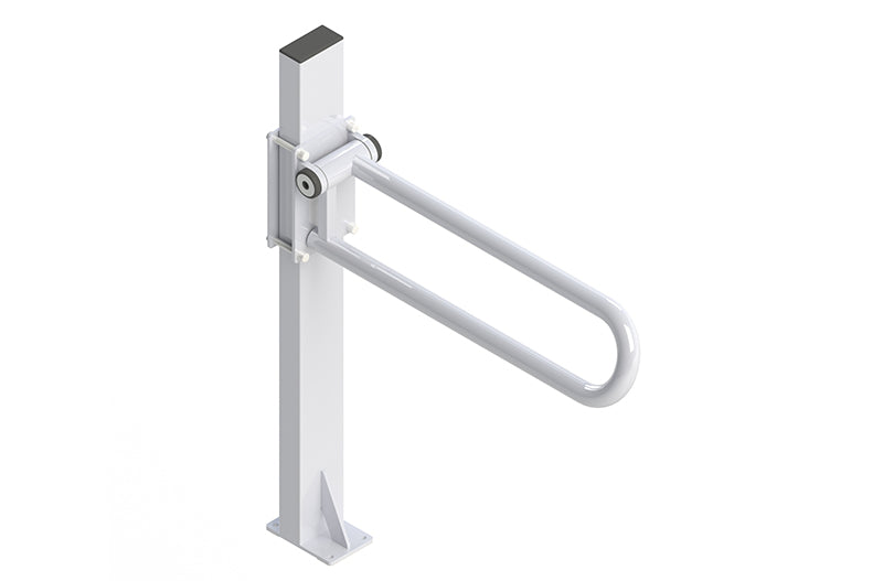 Floor Mast  Powder Coat White