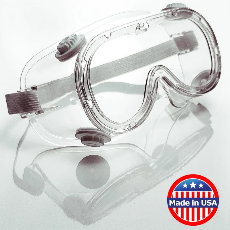 Made in USA Premium Protective Goggles, 120/Case
