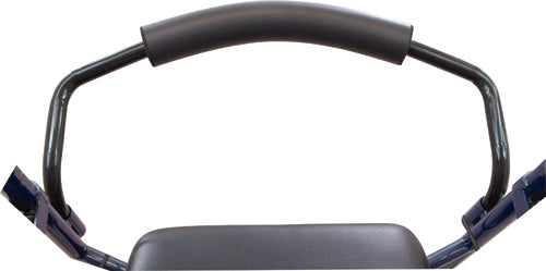 Rollator  Steel  6  Wheels Blue  300 lb. Weight Cap