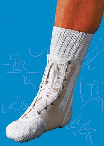 Ankle Splint Lace-Up Canvas X-Large Sportaid