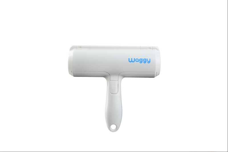 Waggy Roller | Manual Removal Device for Hair, Pet Hair, Dog Hair, Cat Hair, Lint & Dust Particles