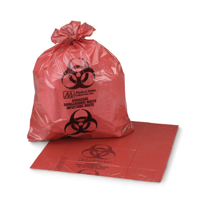 McKesson Red Infectious Waste Bag, 25 gal