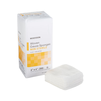 McKesson NonSterile Gauze Sponge, 4 x 4 Inch