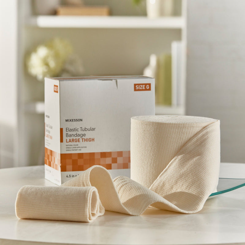 McKesson Spandagrip™ Pull On Elastic Tubular Support Bandage, 4-1/2 Inch x 11 Yard
