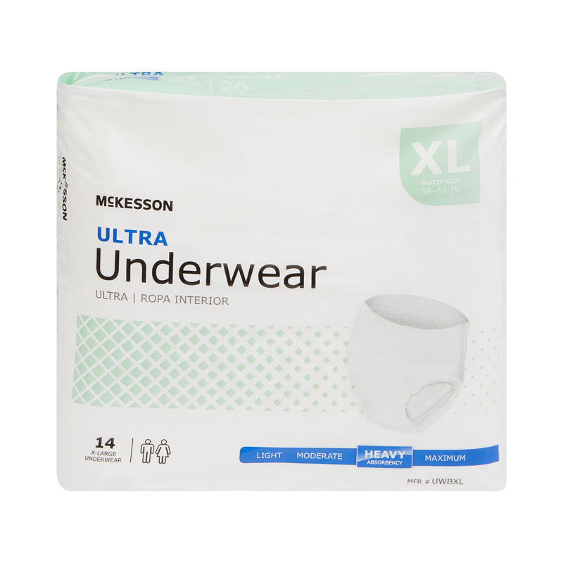 McKesson Ultra Heavy Absorbent Underwear, X-Large