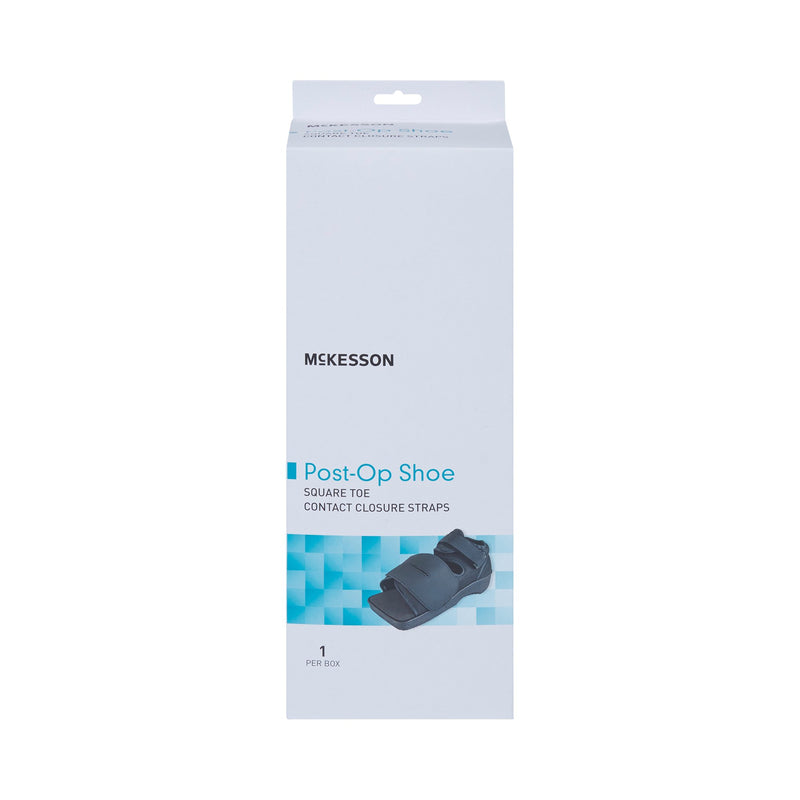 McKesson Square Toe Post-Op Shoe, Male 7-8 / Female 8-9