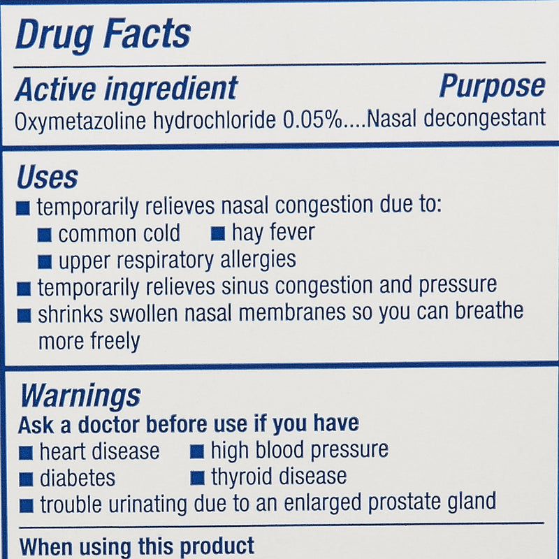 sunmark® Oxymetazoline HCl Sinus Relief, 1 fl. Oz.