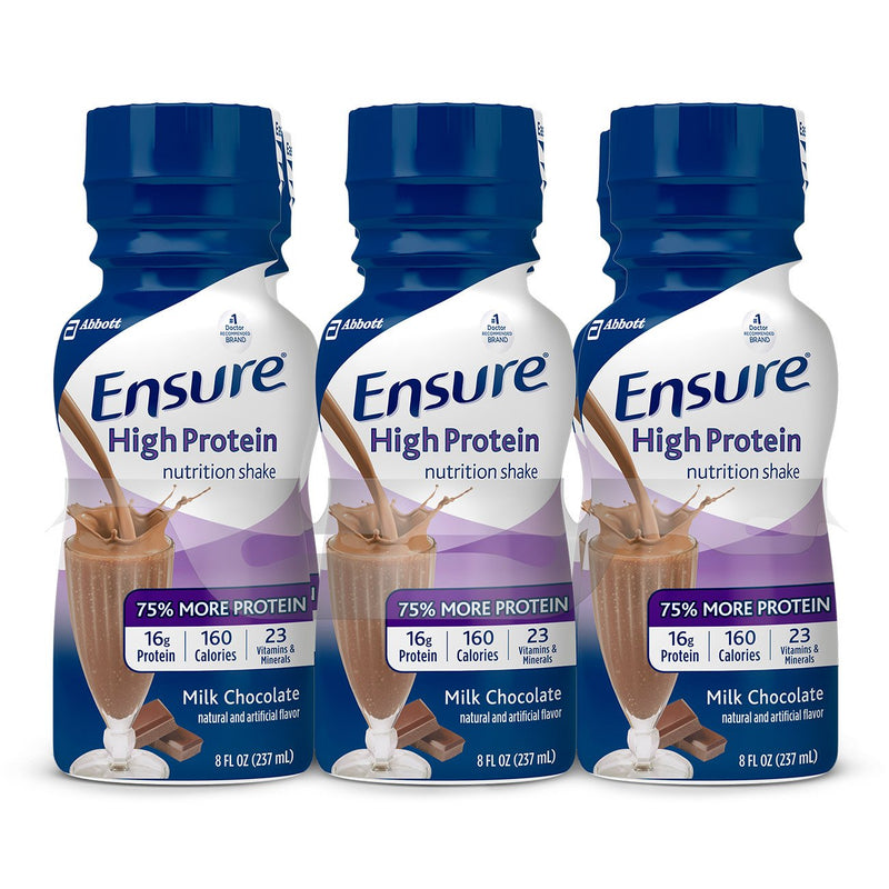 Ensure® High Protein Milk Chocolate Oral Supplement, 8 oz. Bottle