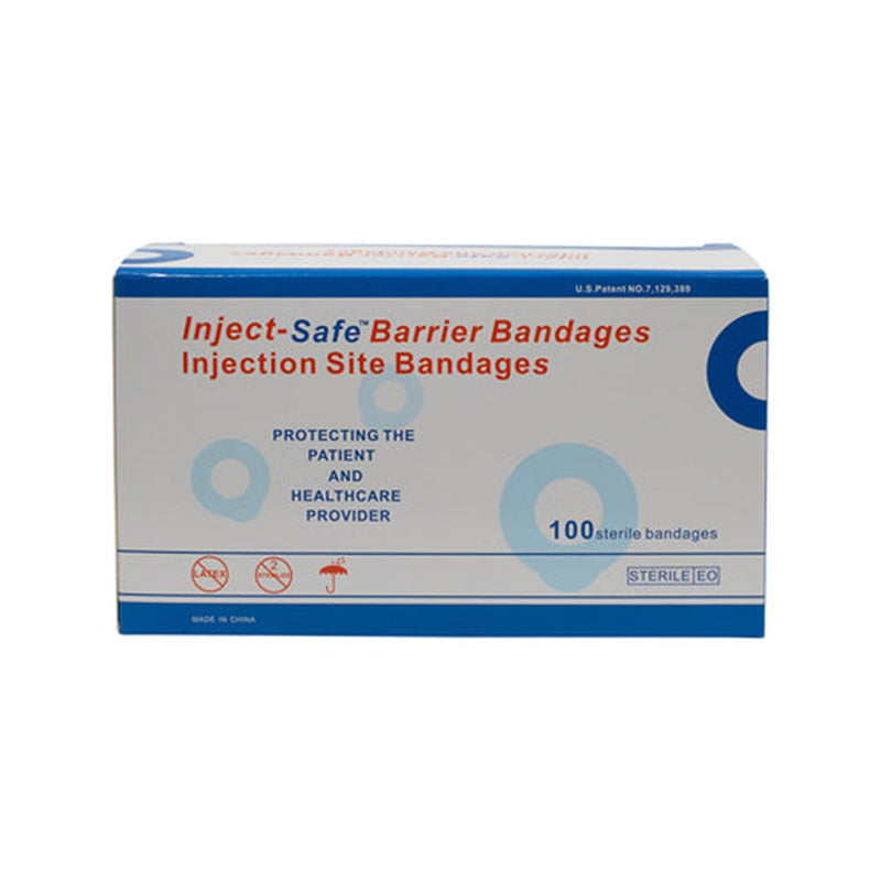 Inject-Safe™ Adhesive Barrier Strip, 1-3/8 Inch Diameter
