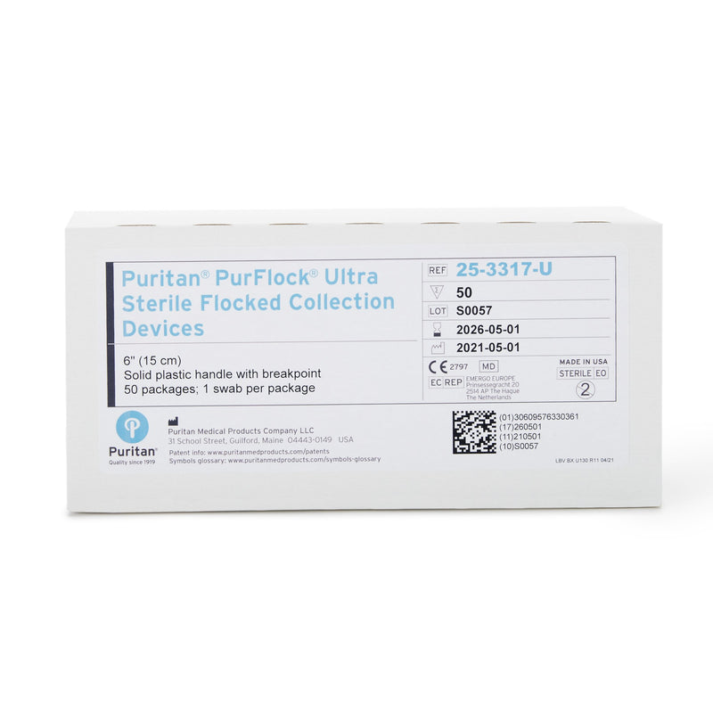 PurFlock Ultra® Nasopharyngeal Collection Swab, 6 Inch Length