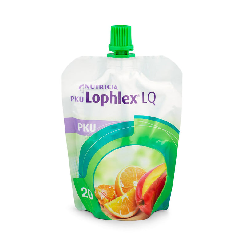 Lophlex® LQ Juicy Tropical Flavor PKU Oral Supplement, 125 mL Pouch
