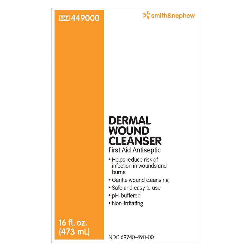 Dermal Wound General Purpose Wound Cleanser, 16 oz. Spray Bottle