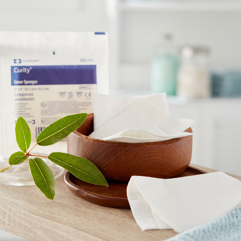 Curity™ Sterile Nonwoven Sponge, 4 x 4 Inch