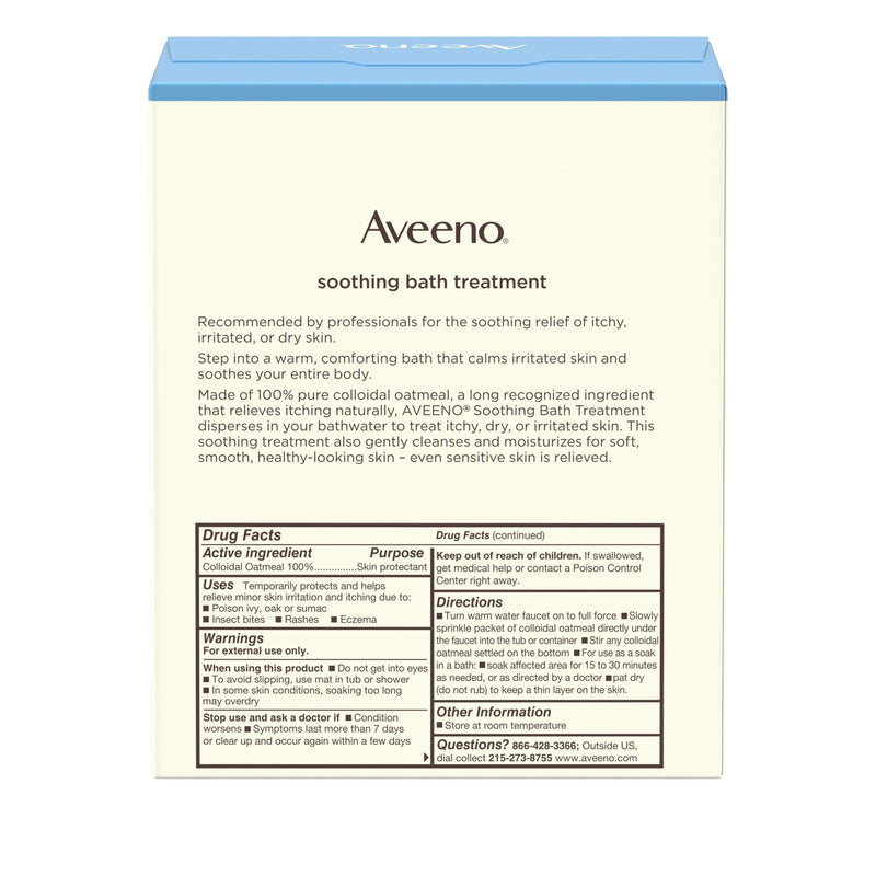 Aveeno® Soothing Oatmeal Bath Treatment, 1.5 oz. Packet