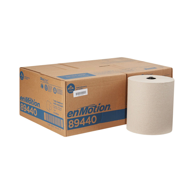 enMotion® Brown Paper Towel, 8-1/5 Inch x 700 Foot, 6 Rolls per Case