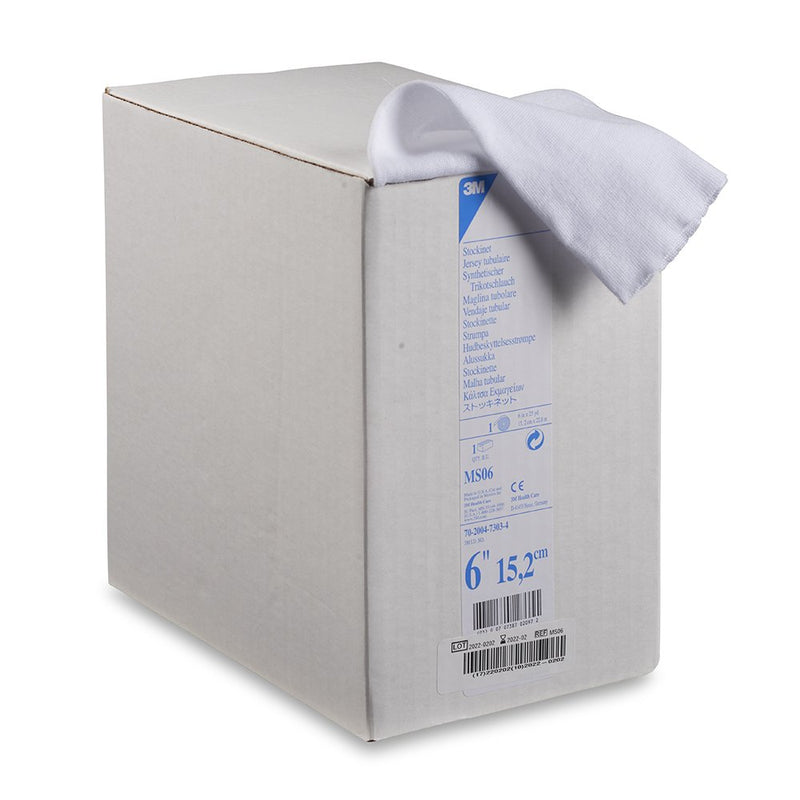 3M™ White Polyester Undercast Stockinette, 6 Inch x 25 Yard