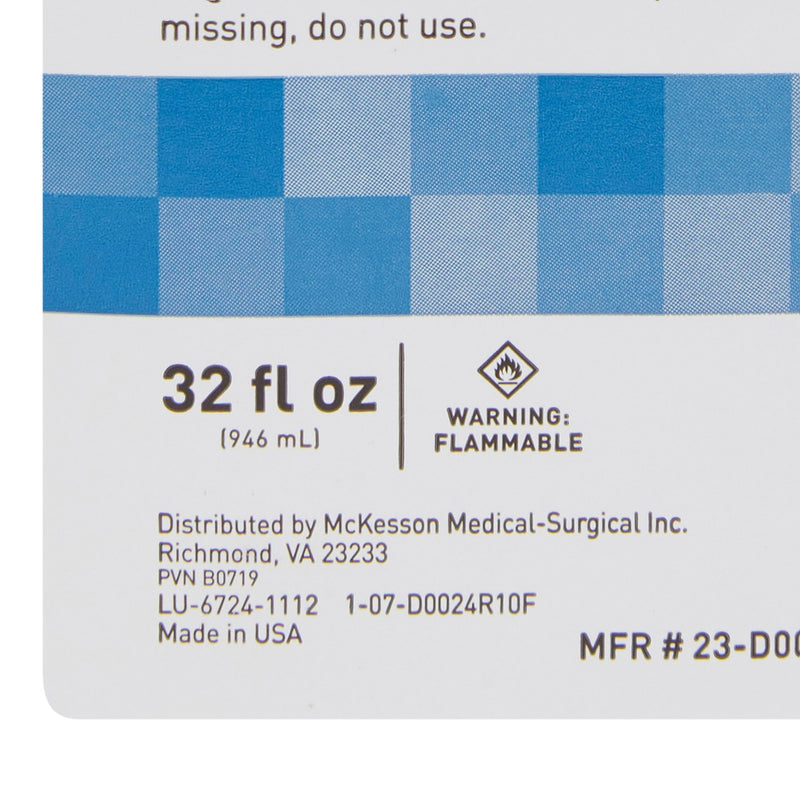 McKesson Isopropyl Alcohol Antiseptic, 32 oz. Bottle