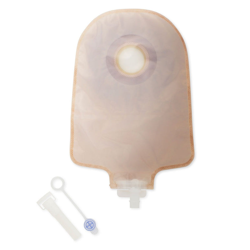 Premier™ One-Piece Drainable Transparent Urostomy Pouch, 9 Inch Length, 1-3/8 Inch Stoma