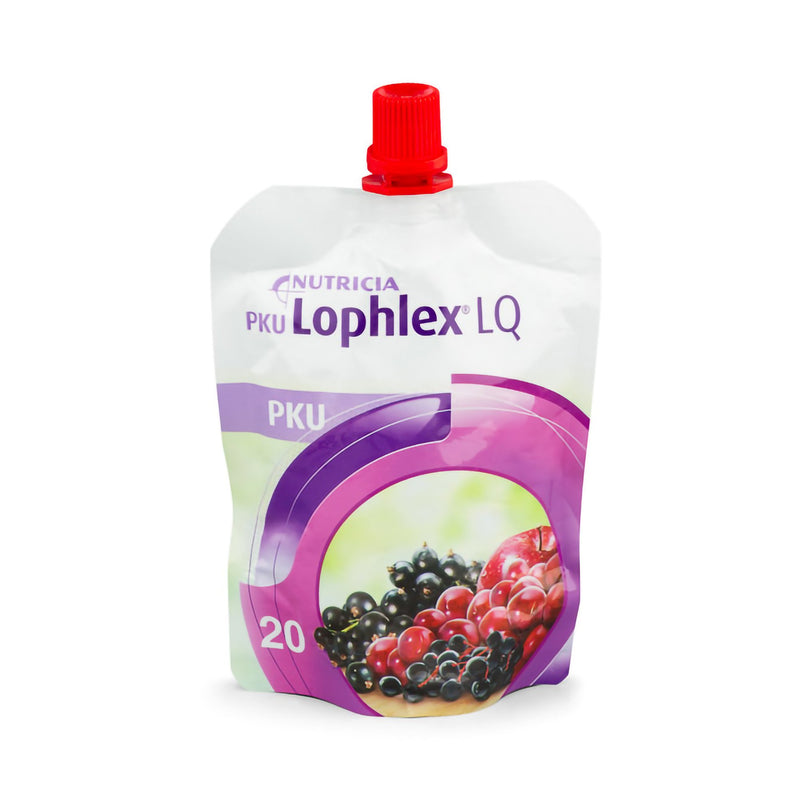 Lophlex® LQ Mixed Berry PKU Oral Supplement, 125 mL Pouch