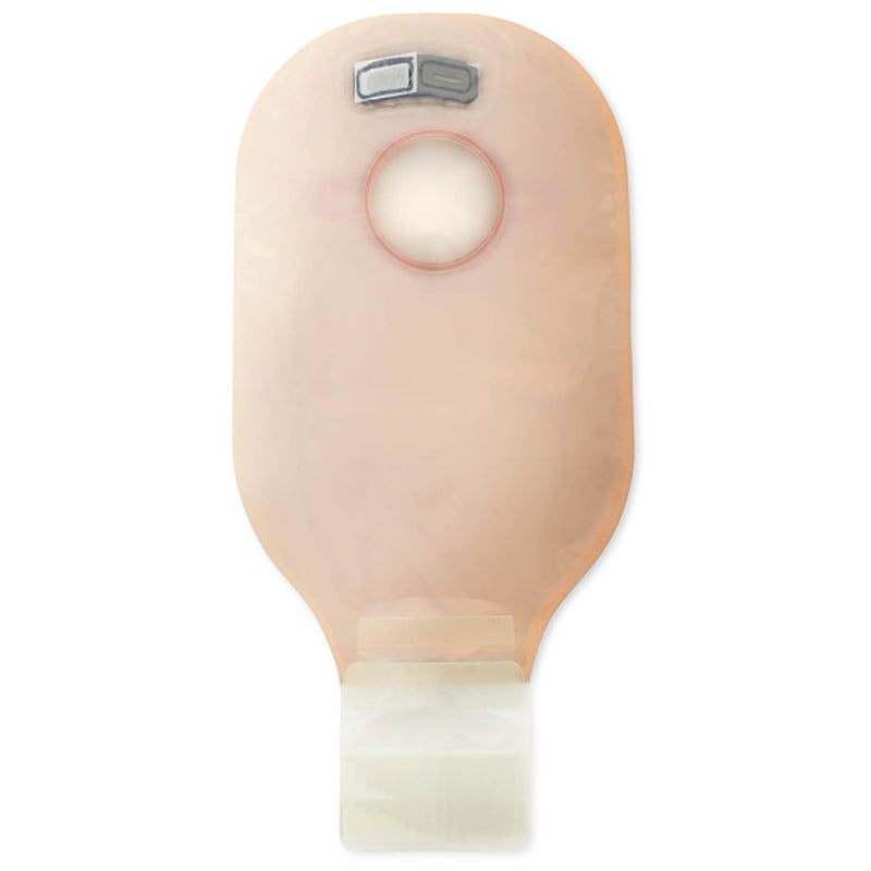 New Image™ Drainable Transparent Colostomy Pouch, 12 Inch Length, 1¾ Inch Flange