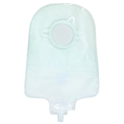 Securi-T™ Two-Piece Drainable Transparent Urostomy Pouch, 9 Inch Length, 1¾ Inch Flange