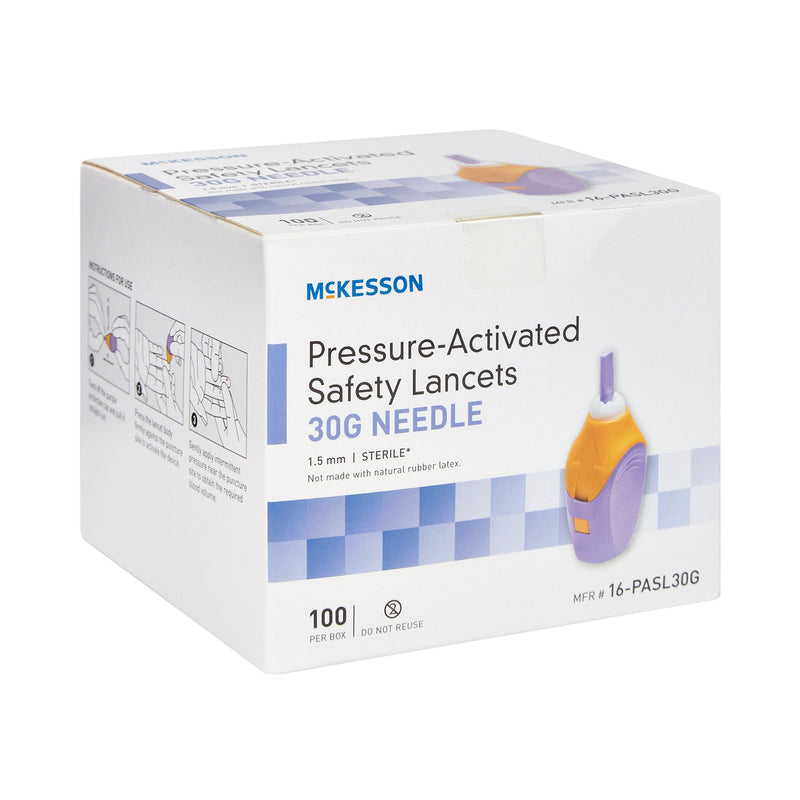 McKesson Safety Lancet, 30 Gauge