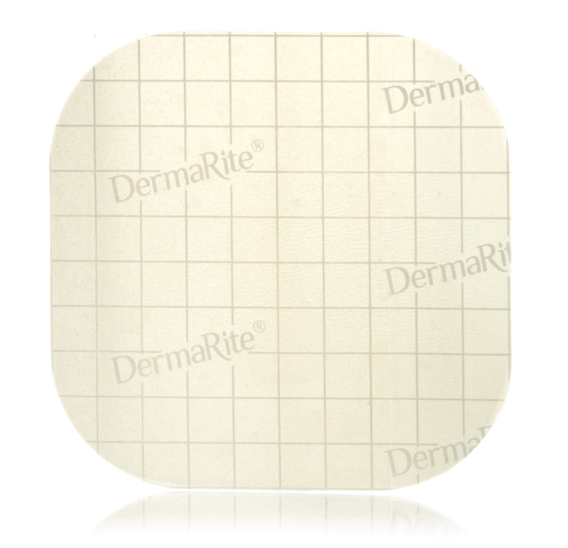 DermaFilm® Thin with Border Hydrocolloid Dressing, 6 x 6 Inch