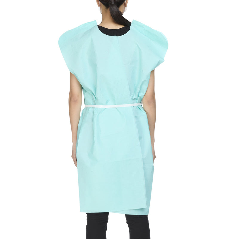 McKesson Patient Exam Gown, Teal