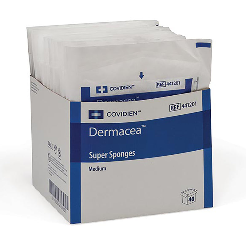 Dermacea™ Sterile USP Type VII Gauze Sponge, 6 x 6-3/4 Inch
