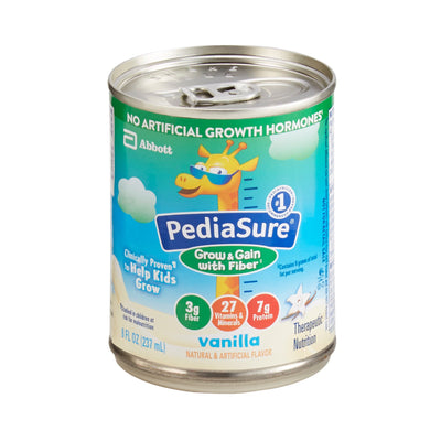 PediaSure® Grow & Gain with Fiber Vanilla Pediatric Oral Supplement, 8 oz. Can