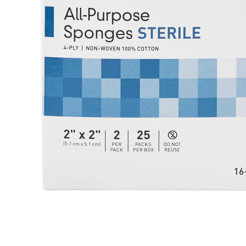 McKesson Sterile Nonwoven Sponge, 2 x 2 Inch
