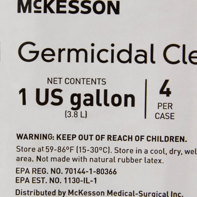 McKesson Germicidal Surface Disinfectant Cleaner, 1 gal. Jug
