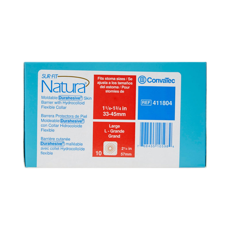 Sur-Fit Natura® Durahesive® Ostomy Barrier With 1¼-1¾ Inch Stoma Opening